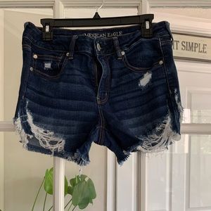 American Eagle High Rise Festival Shorts